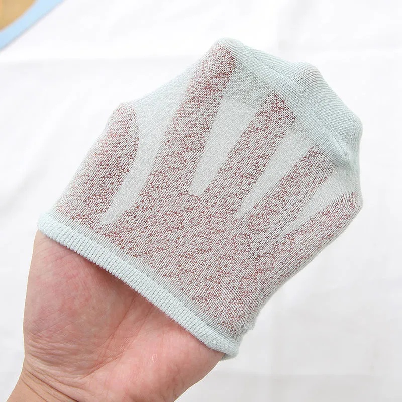 1 Đôi Vớ Lưới Cotton Mỏng Cổ Thấp Thoáng Khí Chống Trượt Dễ Thương Dành Cho Bạn Nữ