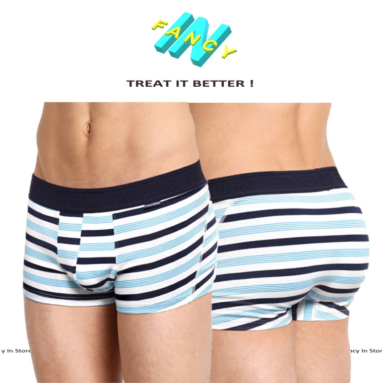 Quần Sịp Nam Cotton PINK HERO Cotton Siêu Mát, Sịp Boxer Hoạ Tiết Thời Trang Fancy In - bx011