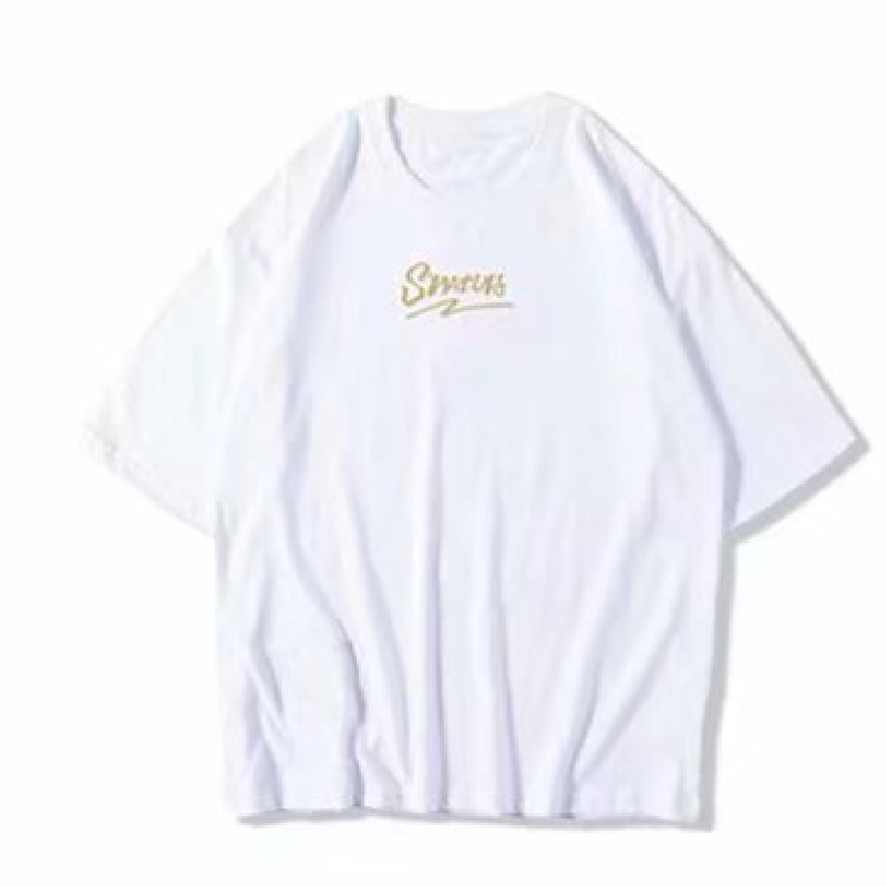 Áo Thun Tay Ngắn Dáng Rộng In Chữ Phong Cách Hip Hop Đường Phố Hàn Quốc Thời Trang Mùa Hè Cho Nam Và Nữ M-8XL