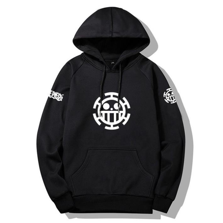 SALE- Áo Law One Piece hoodie dài tay mũ trùm đầu - áo siêu HOT