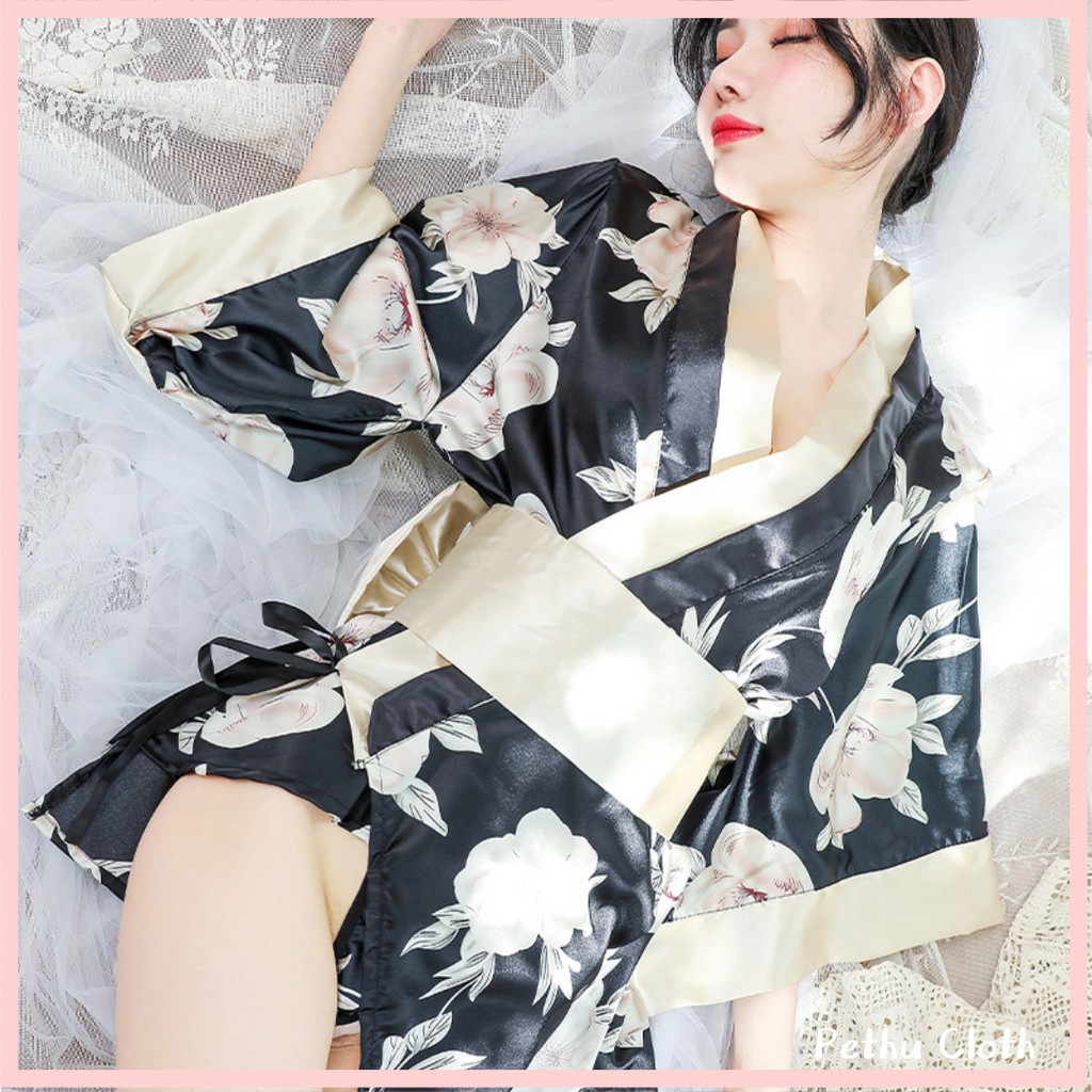 （Giao hàng bảo mật）😊kimono nhật bản🌺Sexy Đồ Ngủ Váy ngủ đcosplay phong cách quyến rũ Freesize 40-65kg--020 | BigBuy360 - bigbuy360.vn