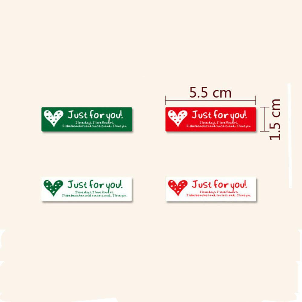 LANSEL Set 1 / 10 Tấm Nhãn Dán Ghi Chú Cho Ngày Lễ Tình Nhân