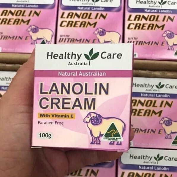 Kem Dưỡng Da Chống Lão Hóa Nhau Thai Cừu Healthy Care Lanolin Cream With Vitamin E