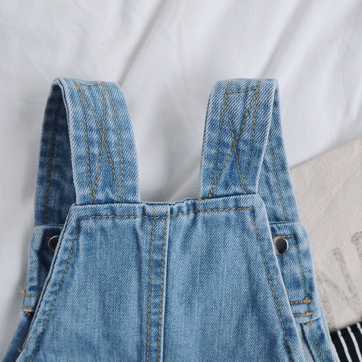 Quần Yếm Denim Xinh Xắn Dành Cho Bé