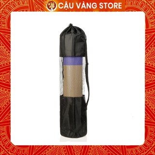 Túi đựng thảm yoga cao cấp loại dày 8 - 10 mm, dây cột thảm tập gym tiện lợi Cậu Vàng Store
