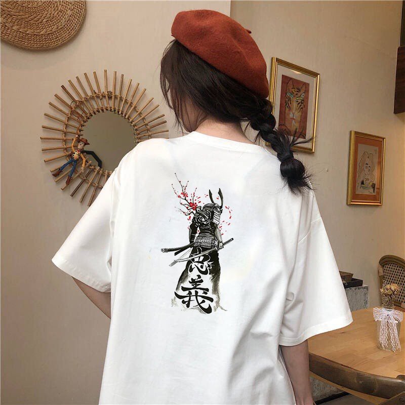 Áo thun nữ tay lỡ form rộng phong cách Nhật Bản đẹp độc lạ vải dày mịn 2020T1642