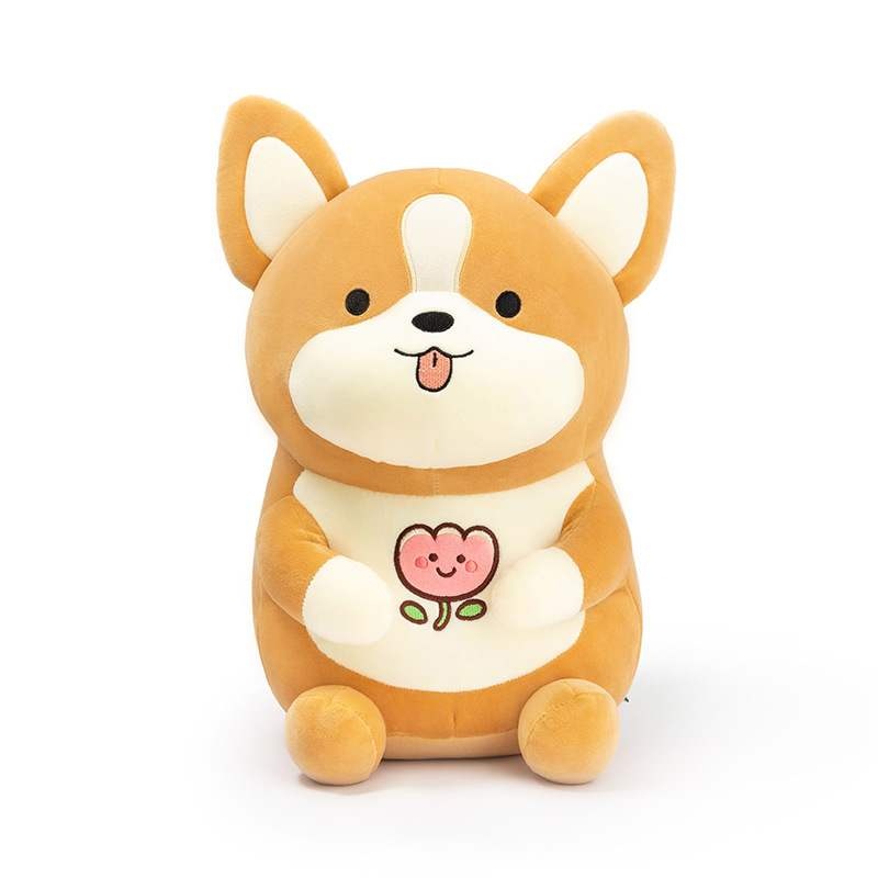 Chó Bông Corgi Ngồi - Gấu Bông Chó Cao Cấp