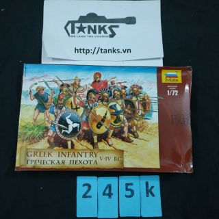 Bộ kit chiến binh Hy Lạp 1/72