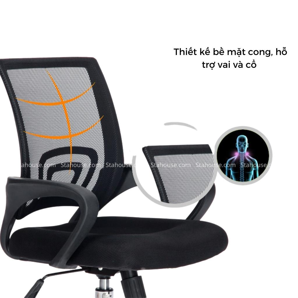 Ghế xoay văn phòng GVP405, làm việc và ngả lưng Stahouse Official Chair HN