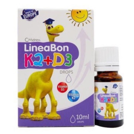 Vitamin LineaBon K2+D3 Lọ 10ml Cho Bé | Minizon Kids