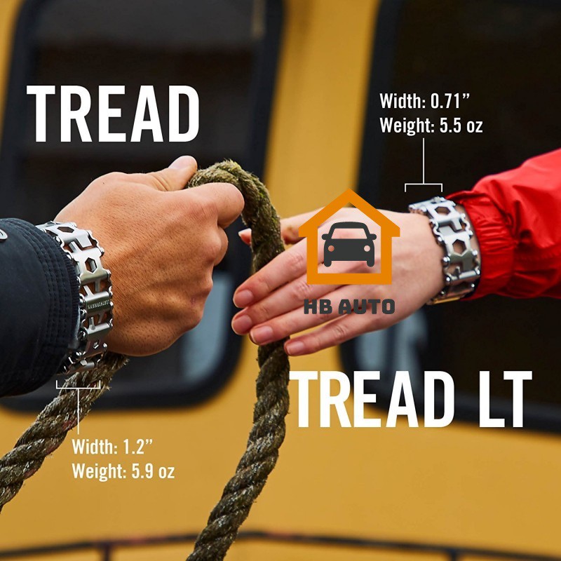 [ CAO CẤP] Vòng đa năng Leatherman TREAD LT Màu bạc với đầy đủ tính năng với kích thước nhỏ hơn phù hợp với mọi người.