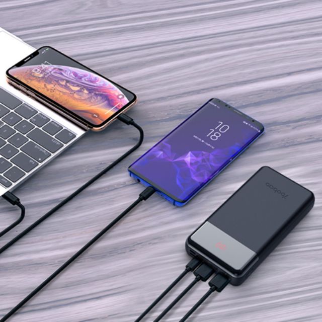 Sạc dự phòng nhanh yoobao PD 20000,sạc nhanh quickcharge 3.0