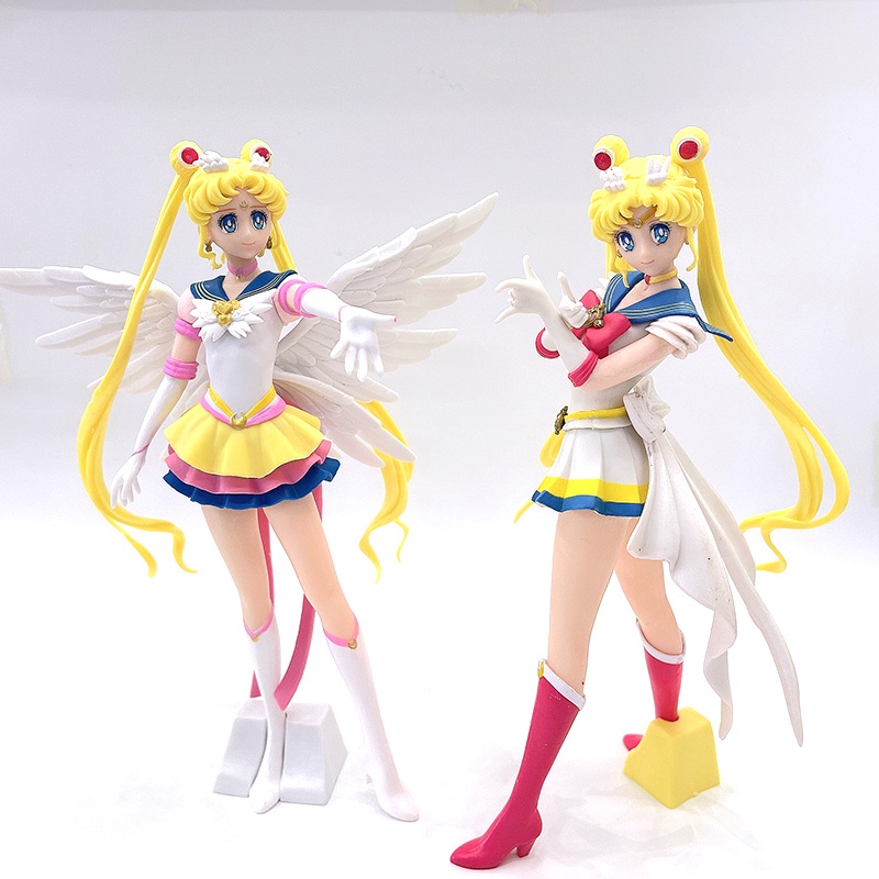 Sailor Moon Mô Hình Nhân Vật Thủy Thủ Mặt Trăng Bằng PVC Xinh Xắn