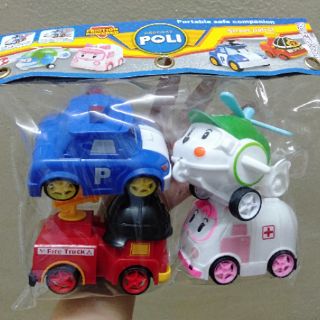 Đồ chơi 4 Robocar poli (túi nhựa)