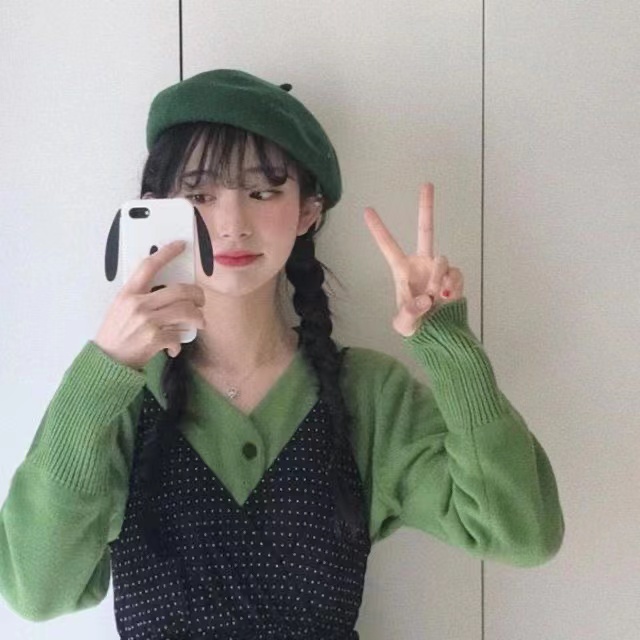 Nón Beret Thời Trang Cá Tính Trẻ Trung Cho Nam Nữ