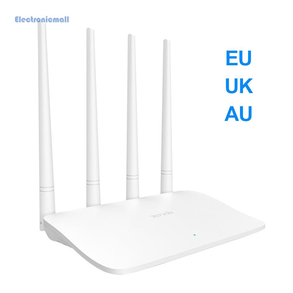 ElectronicMall01 Tenda F6 Router 300M Wireless Router Smart WiFi Signal Amplifier with 4 Antennas