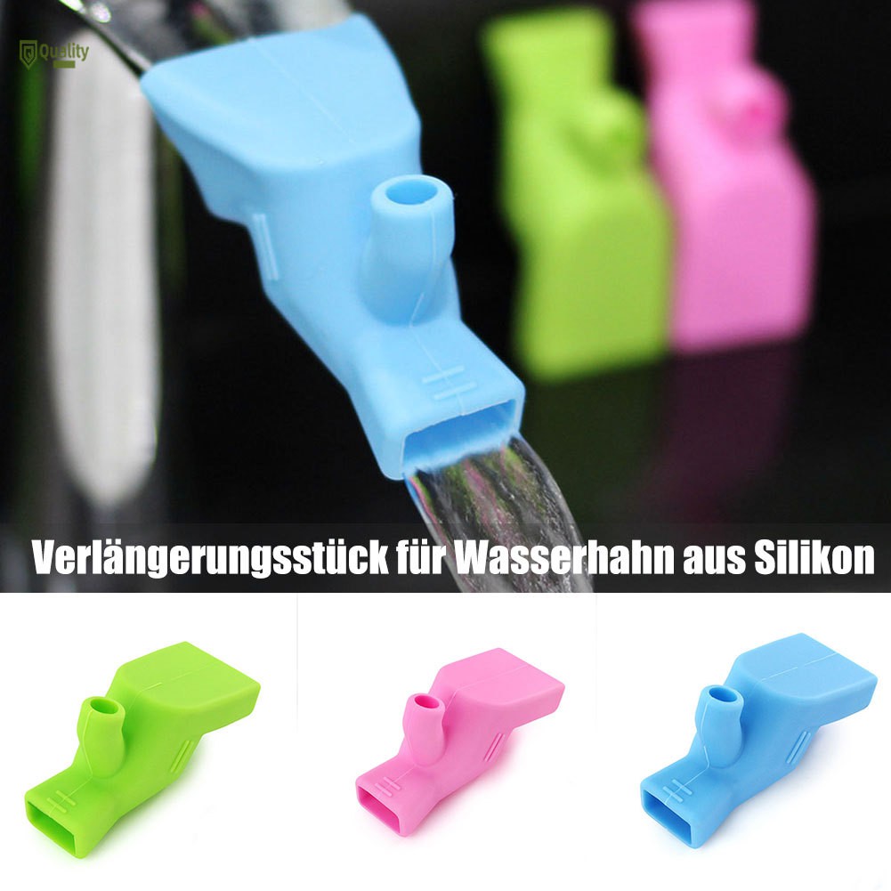 Vòi nước mở rộng bằng silicon cho bé rửa tay
