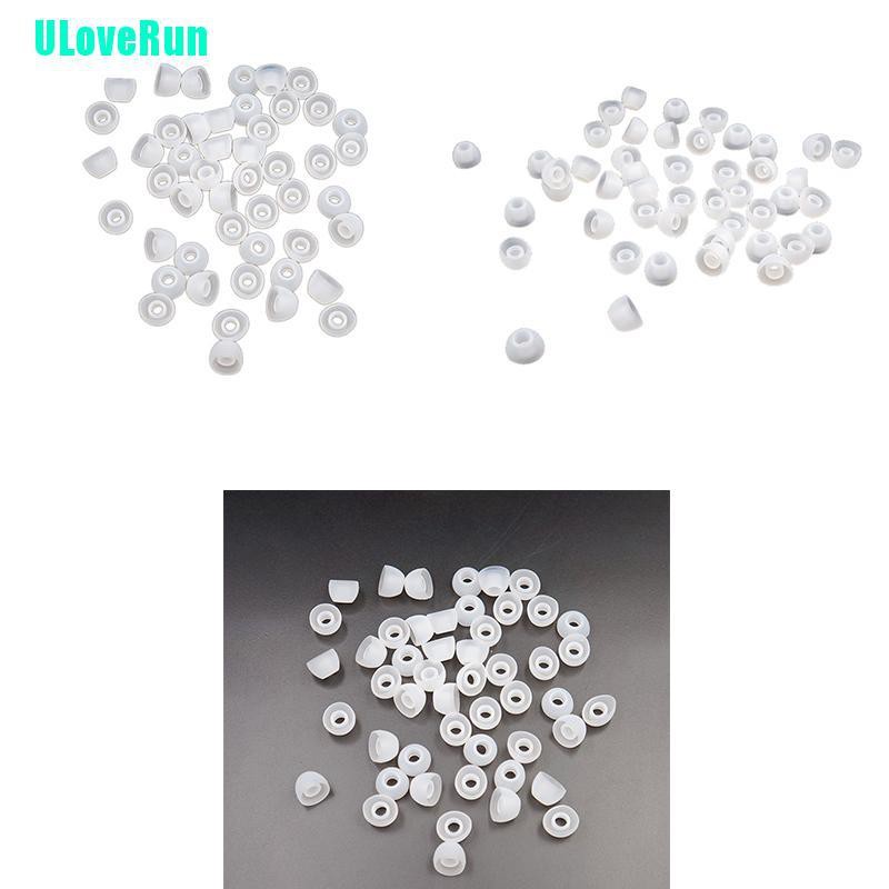 Set 50 Vỏ Bọc Tai Nghe Nhét Tai Thay Thế Bằng Silicon Mềm 11MM