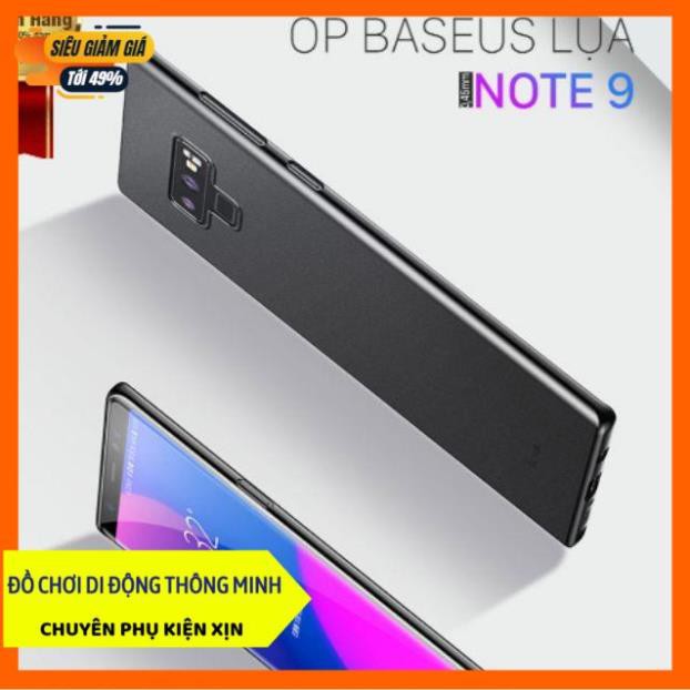 [HÀNG CHẤT] Ốp Baseus lụa siêu mỏng cho Galaxy Note 9 Chính hãng