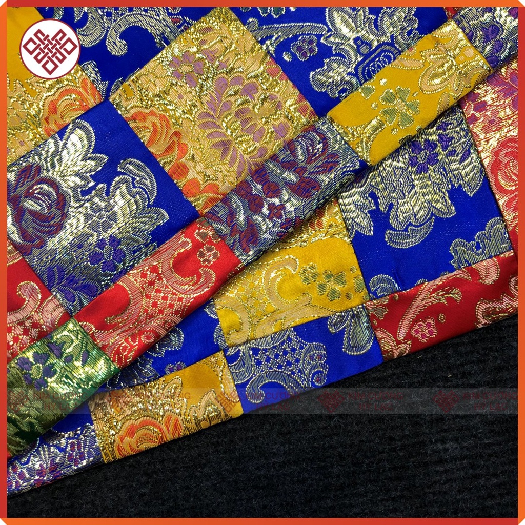 Khăn Trải Bàn Thờ Trang Trí Bàn Thờ Mật Tông [Kim Cương Hỷ Lạc] Kham Nhẫn