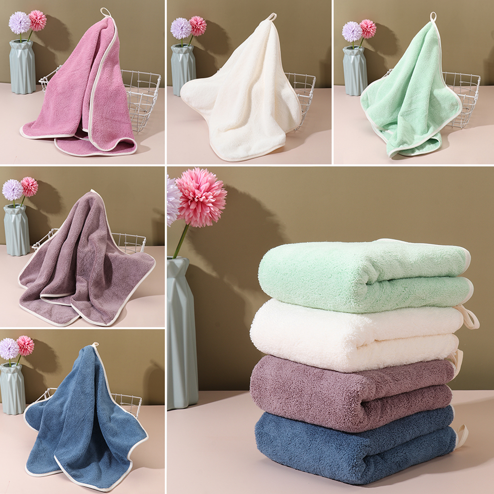 MICROFIBER Khăn Lông Mềm Mại Thấm Hút Tốt