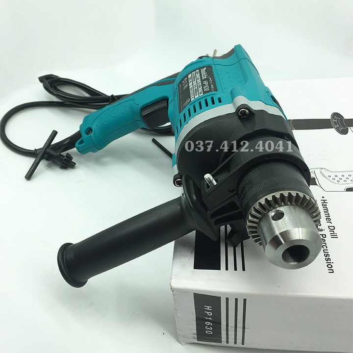 [TẶNG MŨI KHOAN ] Máy Khoan Bê tông MAKITA HP1630 - Bộ Khoan Búa Đa Năng Cầm Tay Makita HP1630 - Lõi đông - GIÁ SỐC