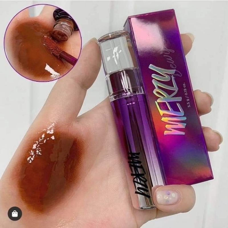 Son Merzy Tint Bóng Aurora Dewy Tint Vỏ Tím Đủ Màu