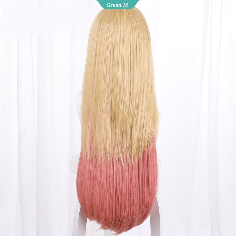 Tóc Giả Dài Thẳng Màu Vàng 85cm Hóa Trang Nhân Vật Darling Marin Kitagawa Dễ Thương | BigBuy360 - bigbuy360.vn