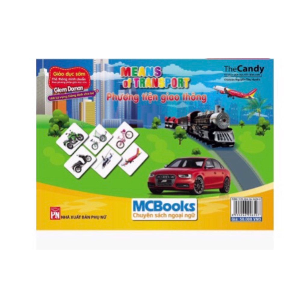 Flashcard Dạy Trẻ Theo Phương Pháp Glenn Doman - Phương Tiện Giao Thông
