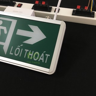 Đèn Exit 2 Mặt Mũi Tên Chỉ Hướng 2 Chiều - EX02-02