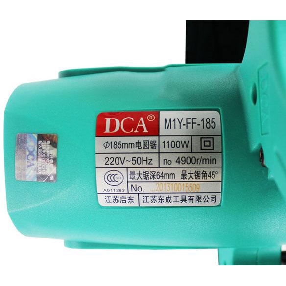 Máy cưa đĩa 1400W DCA AMY03-185 - M1Y-FF03-185 (dùng lưỡi 185mm)