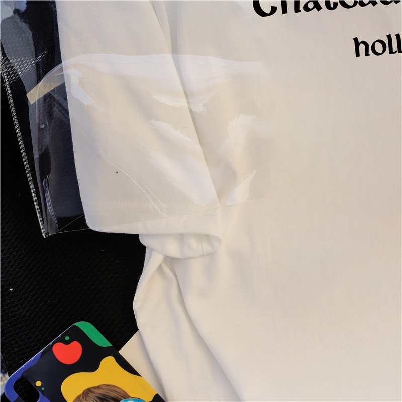 NRVP Áo Thun Tay Ngắn Cổ Tròn Thời Trang Mùa Hè Phong Cách Hàn Quốc 2022