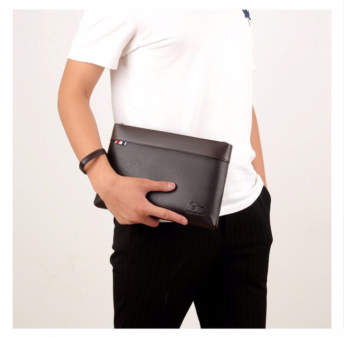 Bo Clutch Clutch Bag Men Women Men - 2 - Black Đen