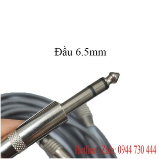 Dây loa 6.5mm ra 2 đầu AV