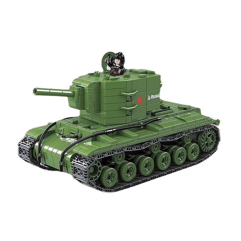 Bộ 1180 Mô Hình Xe Tăng MOC WW2 KV-2 Đồ Chơi Giáo Dục Cho Bé