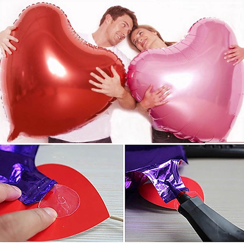 Bong bóng trái tim kích thước 75cm dùng trong trang trí tiệc cưới tiệc sinh nhật tùy chọn màu sắc