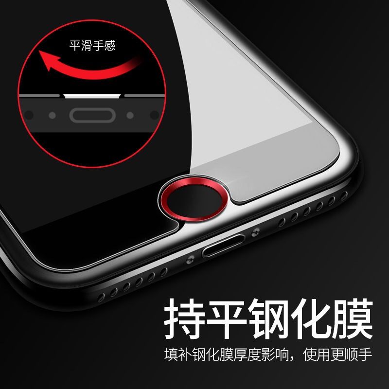 Apple Miếng Dán Phím Bấm Vân Tay Bằng Kim Loại Cho Iphone 5s / 6 / 6plus / 7p