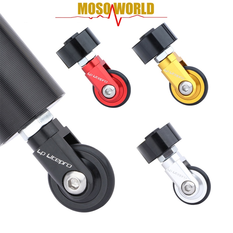 Bánh xe MOSOWORLD dạng gập đường kính 28-32mm siêu nhẹ cho xe đạp