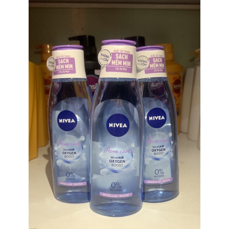 Nước tẩy trang NIVEA ngừa mụn Acne Care Micellar Water (200ml)