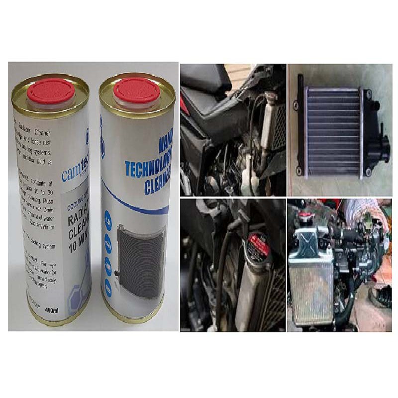 Dung dịch súc két nước xe máy oto