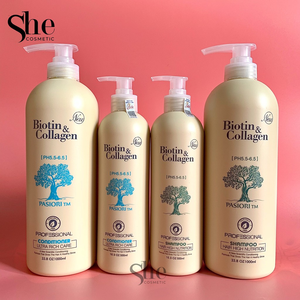 🍓Hàng Chính Hãng🍓Cặp Dầu Gội Xả Biotin Collagen Trắng 🍀FreeShip🍀 Giảm Rụng Tóc,Phục Hồi Tóc Khô Xơ, Hư Tổn | BigBuy360 - bigbuy360.vn