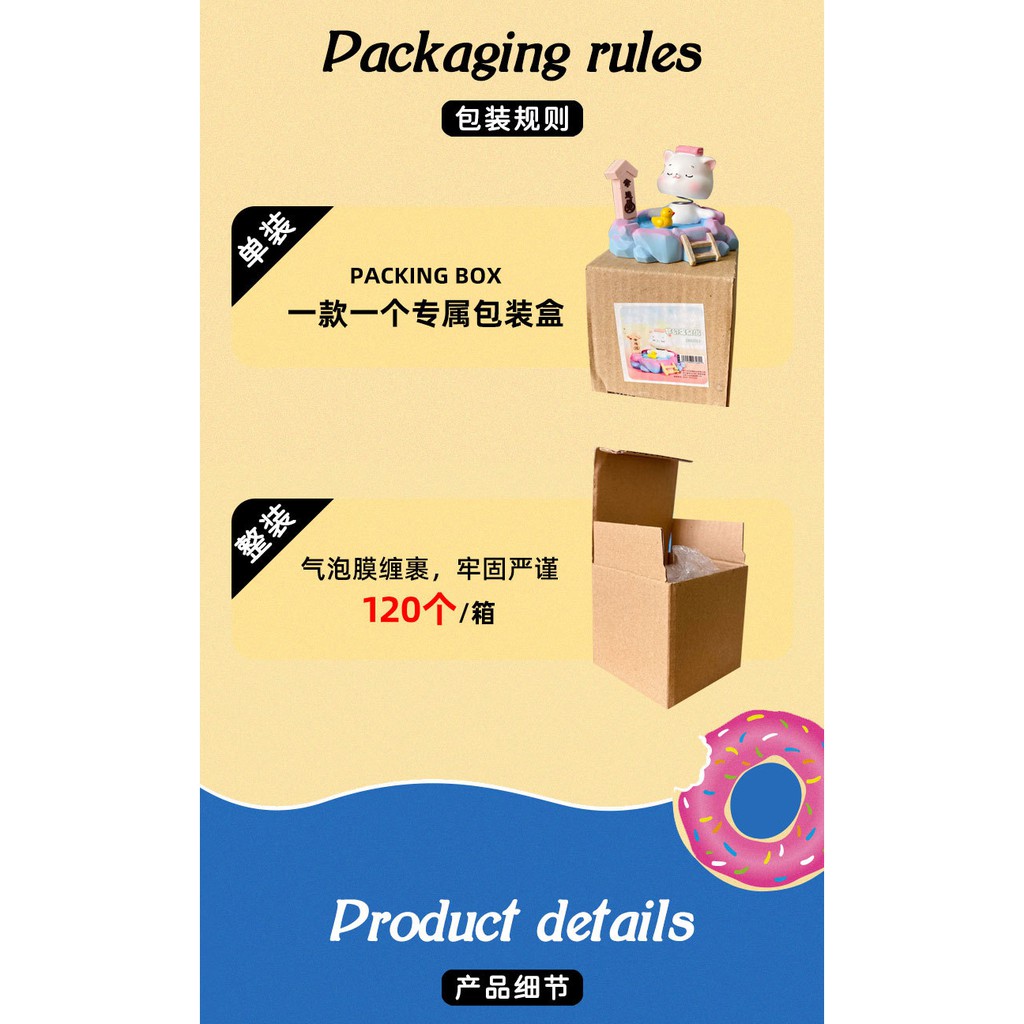 Tượng lắc lư để bàn - xe hơi Mèo tắm tiên FULL BOX