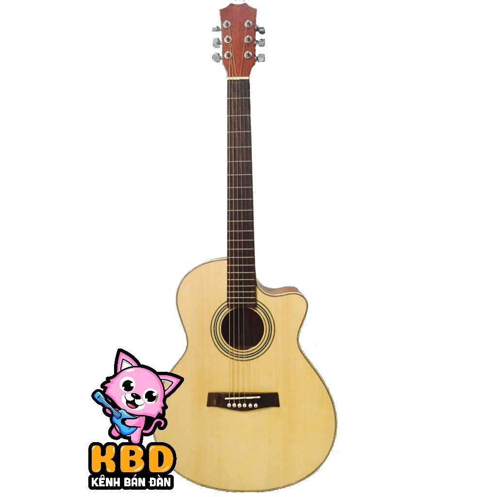 Combo đàn Guitar B30 KBD cho người mới tập chơi (Bao da 3 lớp + Tuner + Capo + Pick + Dây đeo guitar + giáo trình)