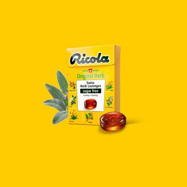 Kẹo thảo mộc Ricola hộp 40gr