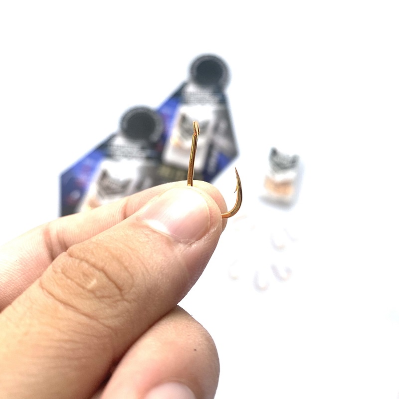 Lưỡi Câu Cá HOÀNG KIM GIÁP Nhật Bản (20 chiếc) Màu Vàng Đồng Siêu Bén Lưỡi Câu Có Ngạnh Siêu Bền Cao Cấp