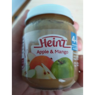 Dinh dưỡng đóng lọ vị Táo và xoài nghiền dành cho trẻ từ 4 tháng tuổi Heinz