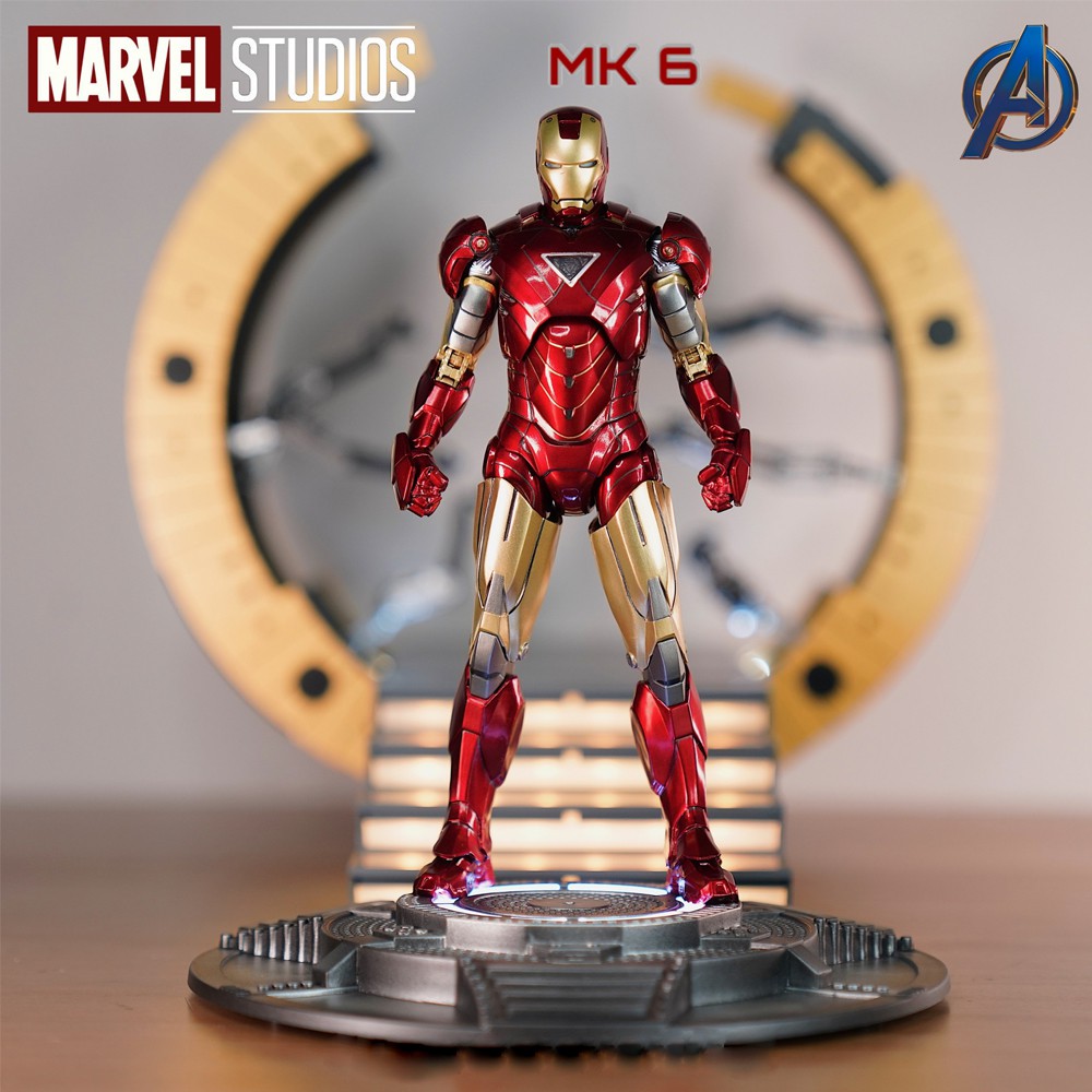 ( Hàng Có sẵn) Mô hình Iron Man Mk6 ZD Toys chính hãng tỉ lệ 1:10