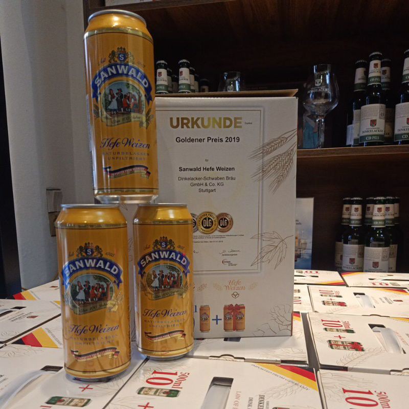 bia Đức nhập khẩu (Sanwald hefeweizen )