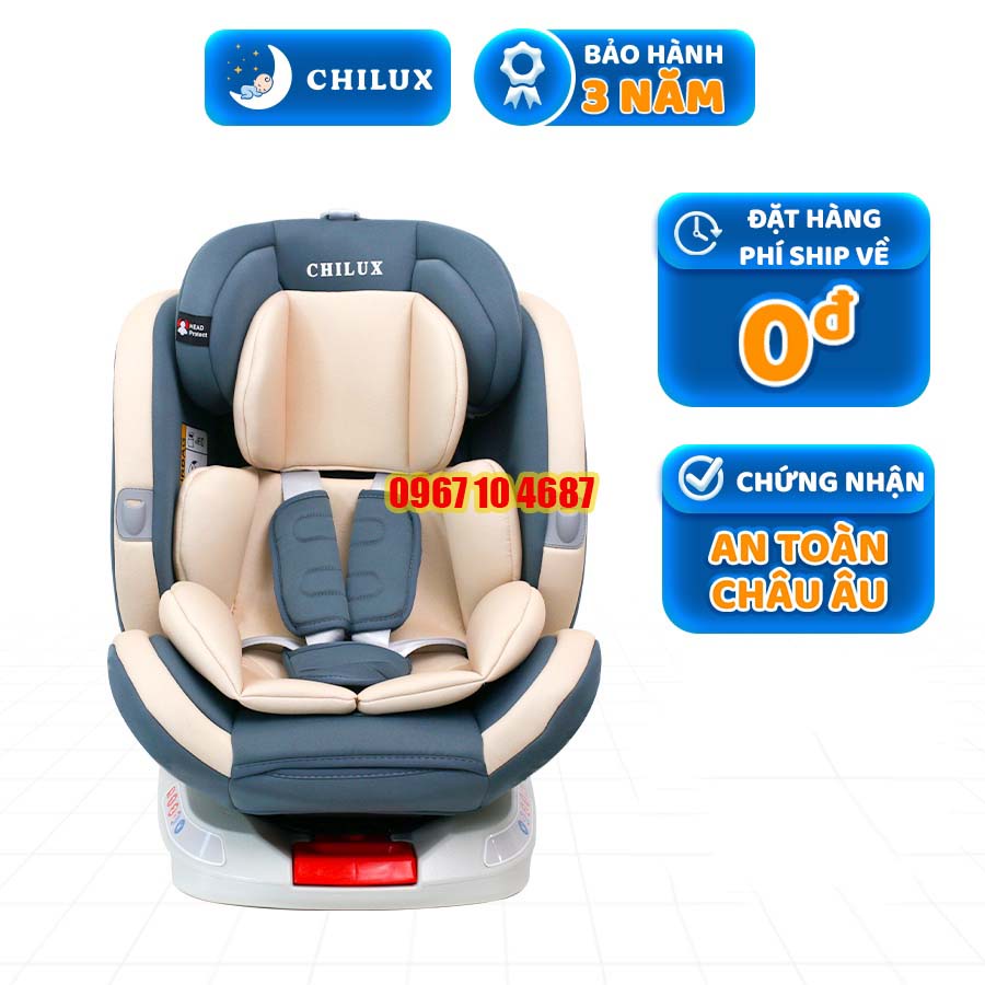 Ghế ngồi ô tô dành cho bé sơ sinh đến 4 tuổi CHILUX ROY ALPHA - An toàn, tiện lợi