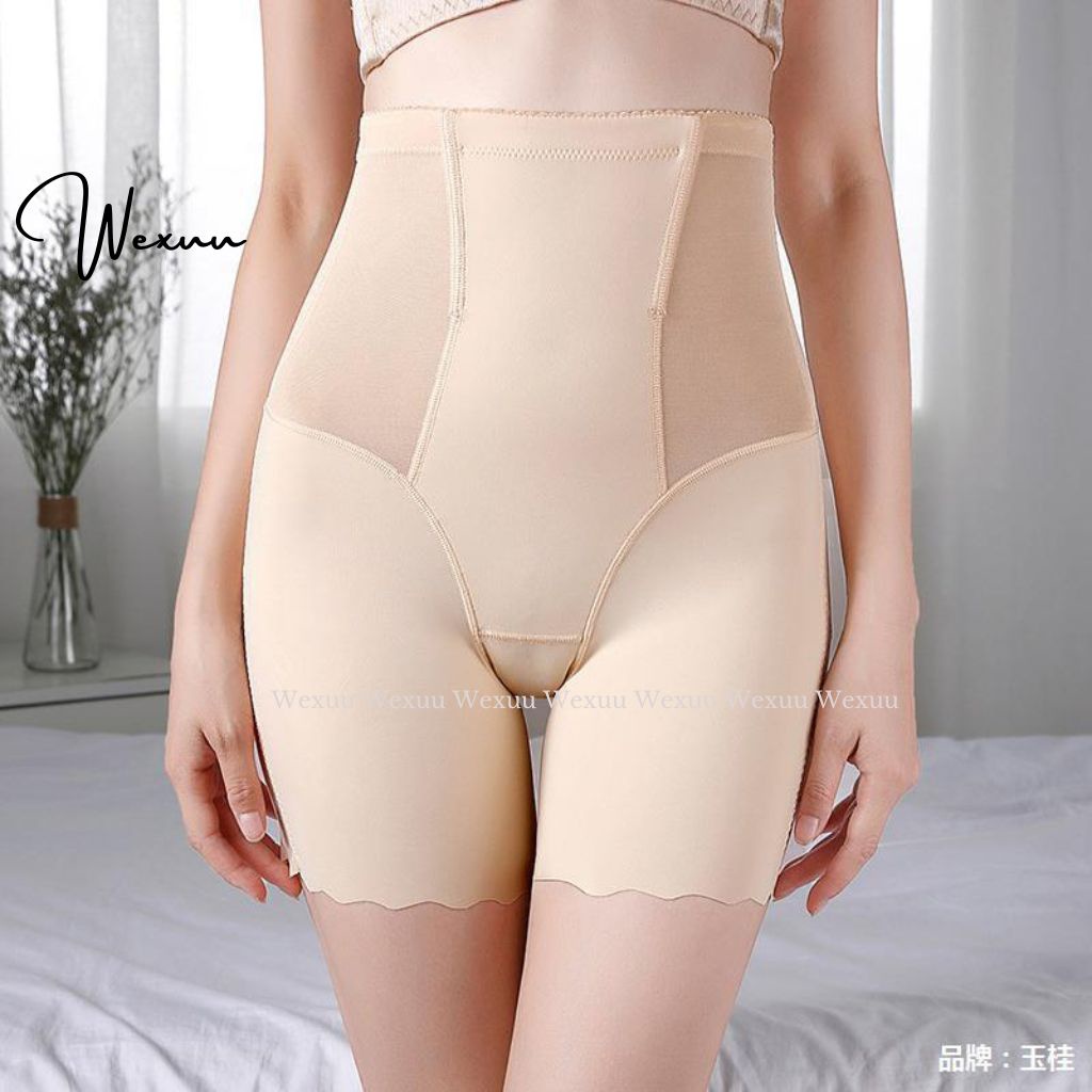 Quần lót cạp cao gen bụng Wexuu có thanh nẹp định hình eo thon gọn tôn dáng - GB18